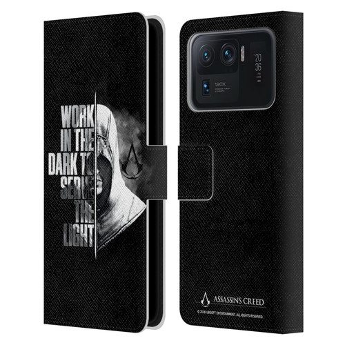 Assassin's Creed Legacy Typography Half Leather Book Wallet Case Cover For Xiaomi Mi 11 Ultra