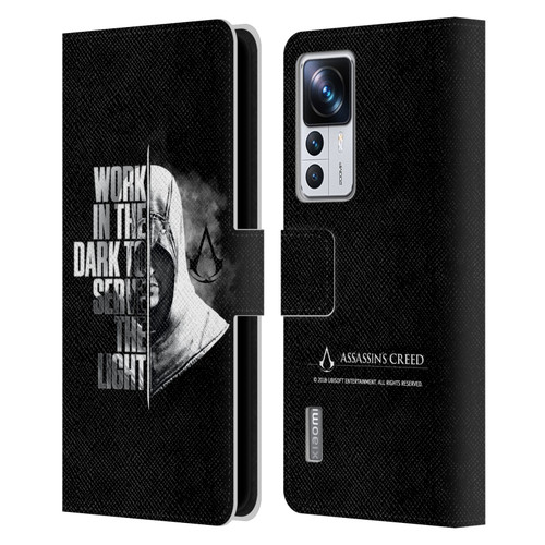 Assassin's Creed Legacy Typography Half Leather Book Wallet Case Cover For Xiaomi 12T Pro