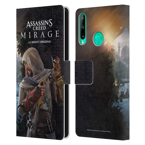 Assassin's Creed Graphics Basim Poster Leather Book Wallet Case Cover For Huawei P40 lite E