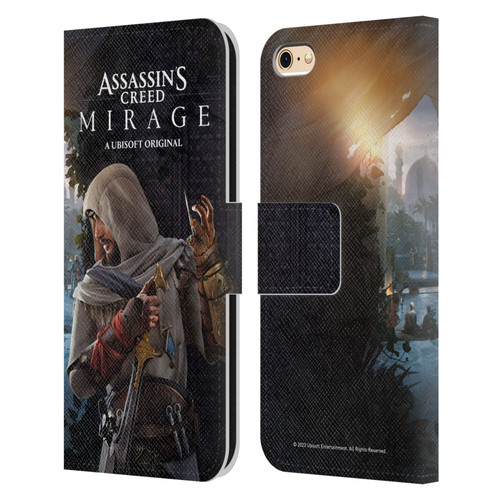 Assassin's Creed Graphics Basim Poster Leather Book Wallet Case Cover For Apple iPhone 6 / iPhone 6s