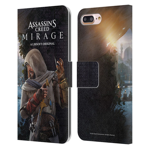 Assassin's Creed Graphics Basim Poster Leather Book Wallet Case Cover For Apple iPhone 7 Plus / iPhone 8 Plus