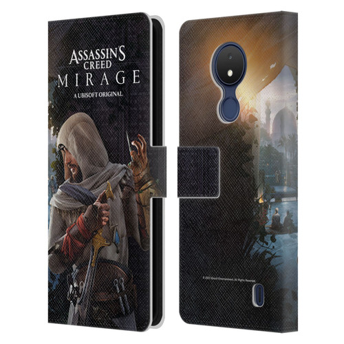 Assassin's Creed Graphics Basim Poster Leather Book Wallet Case Cover For Nokia C21