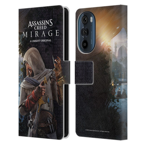 Assassin's Creed Graphics Basim Poster Leather Book Wallet Case Cover For Motorola Edge 30