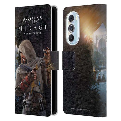 Assassin's Creed Graphics Basim Poster Leather Book Wallet Case Cover For Motorola Edge X30