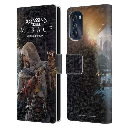 Assassin's Creed Graphics Basim Poster Leather Book Wallet Case Cover For Motorola Moto G (2022)