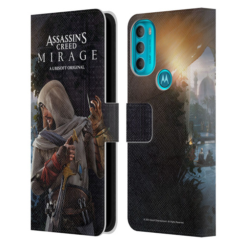 Assassin's Creed Graphics Basim Poster Leather Book Wallet Case Cover For Motorola Moto G71 5G