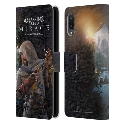 Assassin's Creed Graphics Basim Poster Leather Book Wallet Case Cover For Samsung Galaxy A02/M02 (2021)