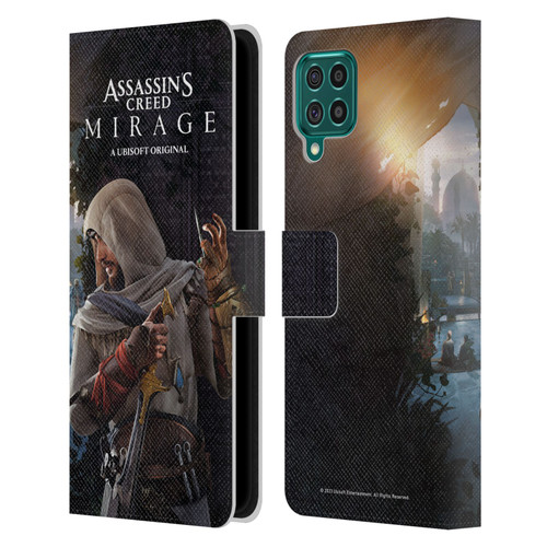 Assassin's Creed Mirage Graphics Basim Poster Leather Book Wallet Case Cover For Samsung Galaxy F62 (2021)