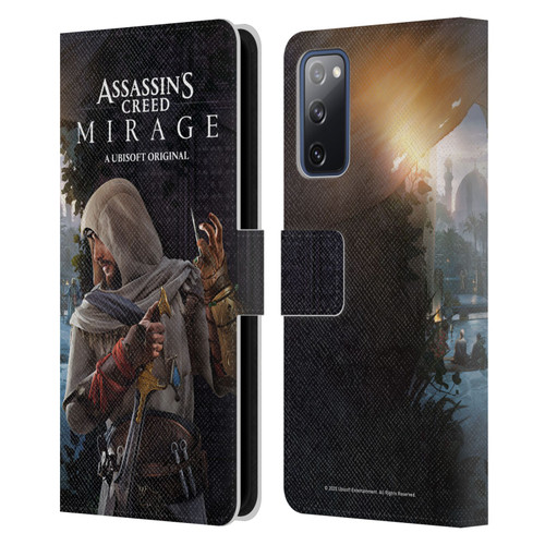Assassin's Creed Mirage Graphics Basim Poster Leather Book Wallet Case Cover For Samsung Galaxy S20 FE / 5G