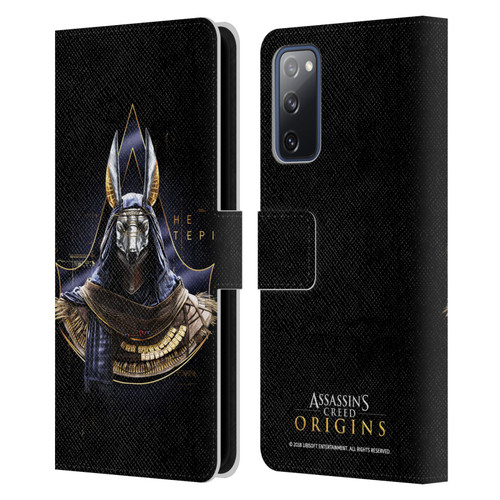 Assassin's Creed Origins Character Art Hetepi Leather Book Wallet Case Cover For Samsung Galaxy S20 FE / 5G