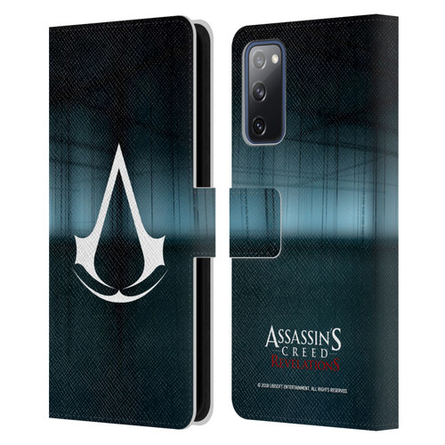 Assassin's Creed Revelations Logo Animus Black Room Leather Book Wallet Case Cover For Samsung Galaxy S20 FE / 5G