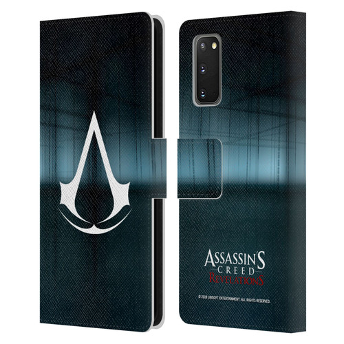 Assassin's Creed Revelations Logo Animus Black Room Leather Book Wallet Case Cover For Samsung Galaxy S20 / S20 5G