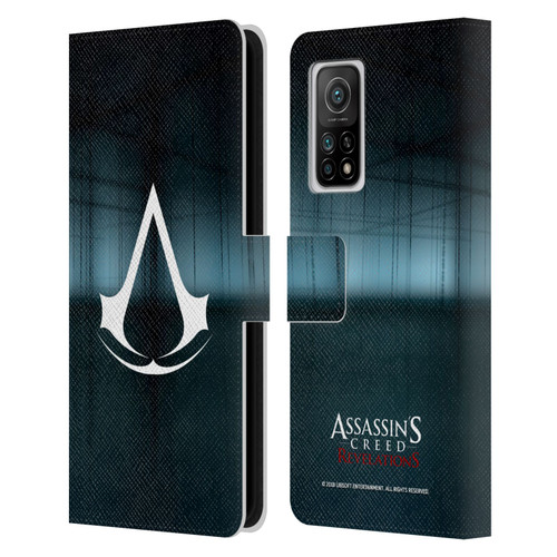 Assassin's Creed Revelations Logo Animus Black Room Leather Book Wallet Case Cover For Xiaomi Mi 10T 5G