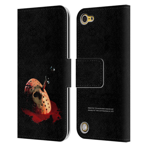 Friday the 13th: The Final Chapter Key Art Poster Leather Book Wallet Case Cover For Apple iPod Touch 5G 5th Gen