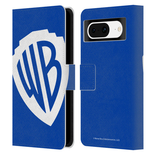Warner Bros. Shield Logo Oversized Leather Book Wallet Case Cover For Google Pixel 8