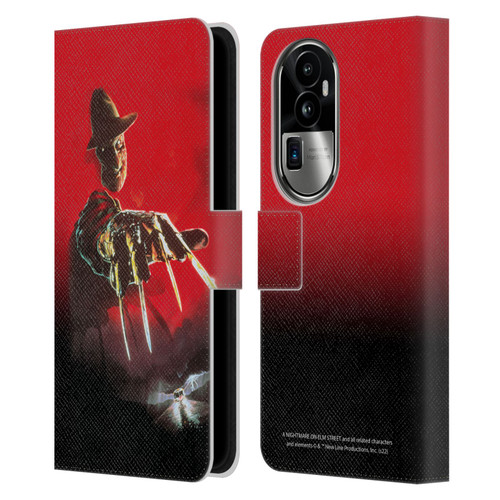 A Nightmare On Elm Street: Freddy's Dead Graphics Poster 2 Leather Book Wallet Case Cover For OPPO Reno10 Pro+