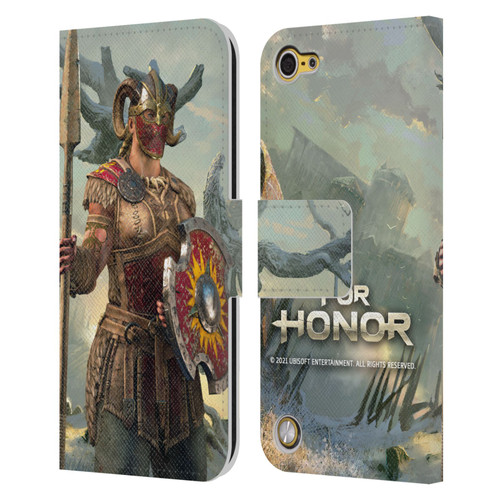 For Honor Characters Valkyrie Leather Book Wallet Case Cover For Apple iPod Touch 5G 5th Gen