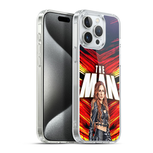 WWE Becky Lynch The Man Soft Gel Case for Apple iPhone 15 Pro Max & MagSafe