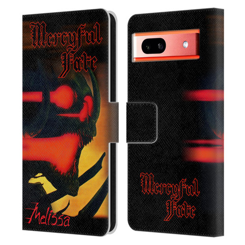 Mercyful Fate Black Metal Melissa Leather Book Wallet Case Cover For Google Pixel 7a