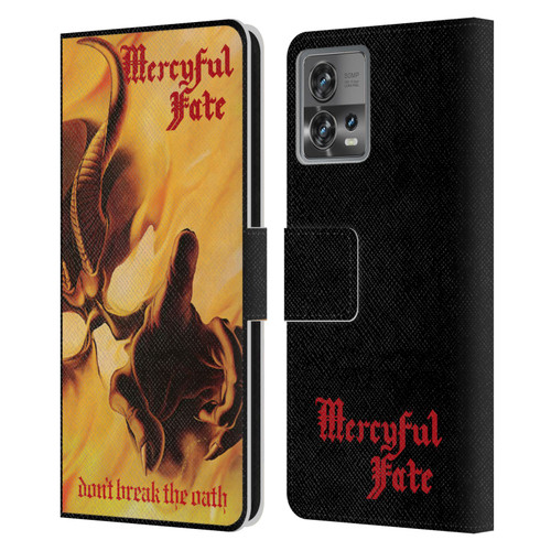Mercyful Fate Black Metal Don't Break the Oath Leather Book Wallet Case Cover For Motorola Moto Edge 30 Fusion