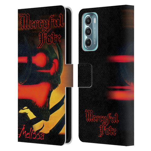 Mercyful Fate Black Metal Melissa Leather Book Wallet Case Cover For Motorola Moto G Stylus 5G (2022)