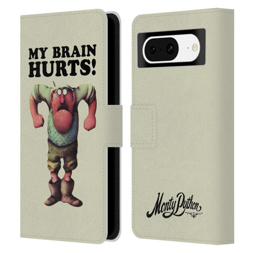 Monty Python Key Art My Brain Hurts Leather Book Wallet Case Cover For Google Pixel 8