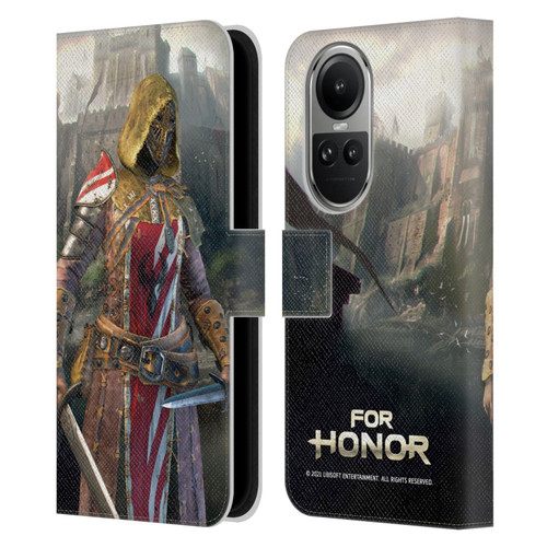 For Honor Characters Peacekeeper Leather Book Wallet Case Cover For OPPO Reno10 5G / Reno10 Pro 5G