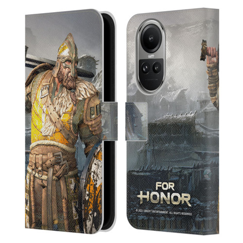 For Honor Characters Warlord Leather Book Wallet Case Cover For OPPO Reno10 5G / Reno10 Pro 5G