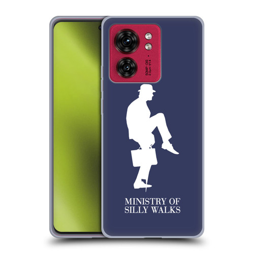 Monty Python Key Art Ministry Of Silly Walks Soft Gel Case for Motorola Moto Edge 40