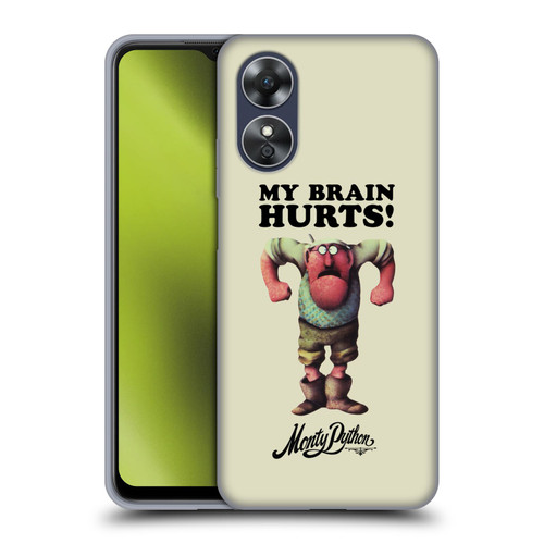 Monty Python Key Art My Brain Hurts Soft Gel Case for OPPO A17