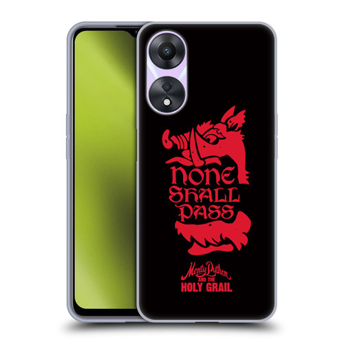 Monty Python Key Art None Shall Pass Soft Gel Case for OPPO A78 5G