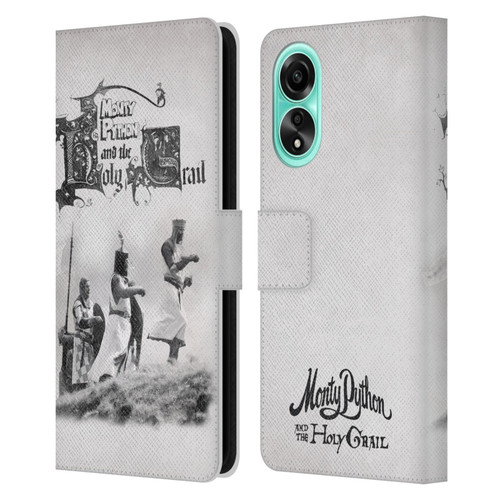 Monty Python Key Art Holy Grail Leather Book Wallet Case Cover For OPPO A78 4G