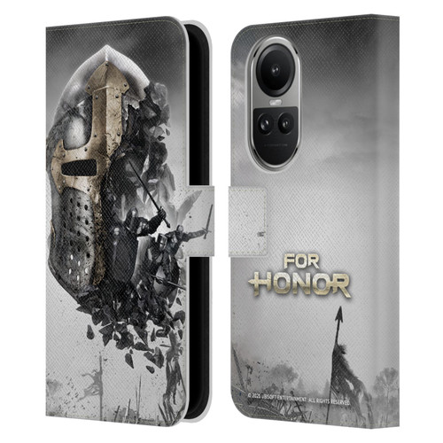For Honor Key Art Knight Leather Book Wallet Case Cover For OPPO Reno10 5G / Reno10 Pro 5G