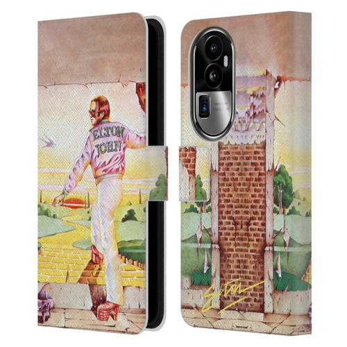 Elton John Artwork GBYR Album Leather Book Wallet Case Cover For OPPO Reno10 Pro+