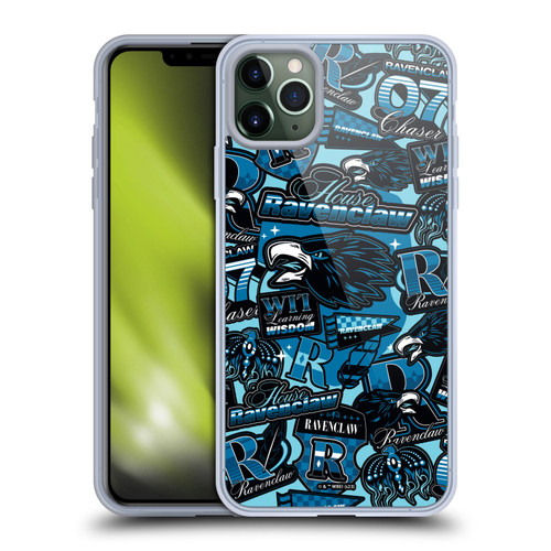 Harry Potter Badge Up House Ravenclaw Soft Gel Case for Apple iPhone 11 Pro Max