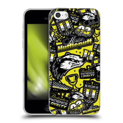 Harry Potter Badge Up House Hufflepuff Soft Gel Case for Apple iPhone 5c