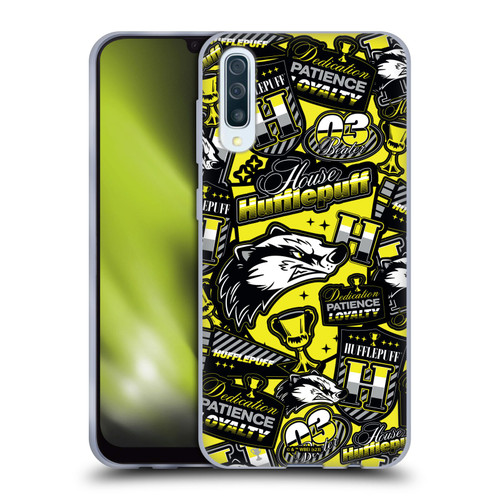 Harry Potter Badge Up House Hufflepuff Soft Gel Case for Samsung Galaxy A50/A30s (2019)