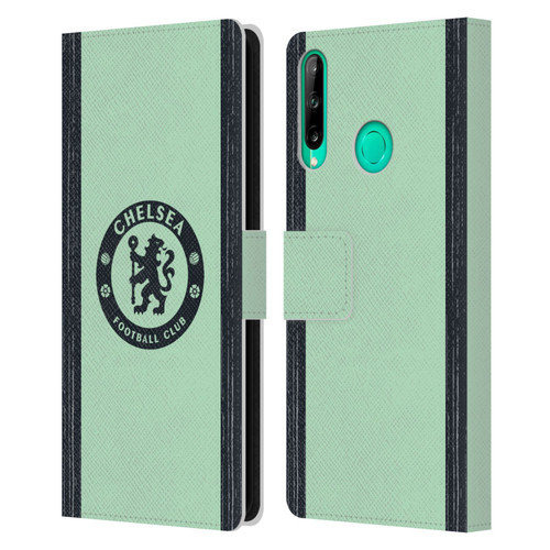 Chelsea Football Club 2023/24 Kit Third Leather Book Wallet Case Cover For Huawei P40 lite E