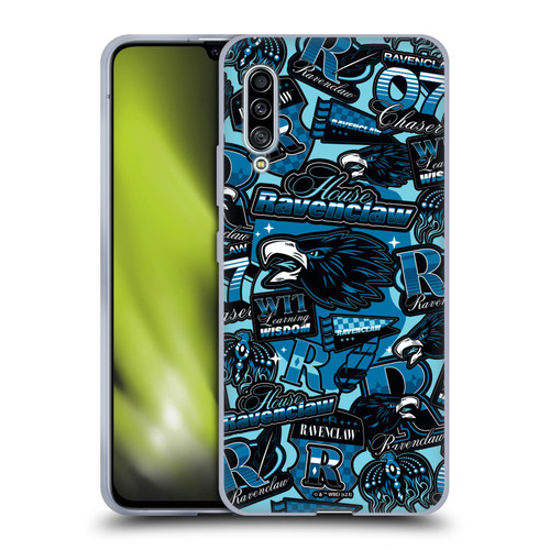 Harry Potter Badge Up House Ravenclaw Soft Gel Case for Samsung Galaxy A90 5G (2019)