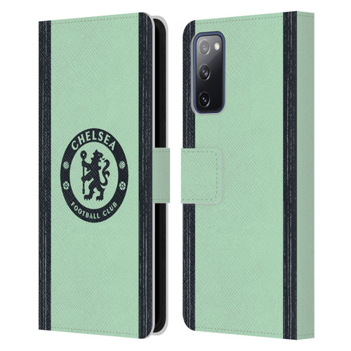 Chelsea Football Club 2023/24 Kit Third Leather Book Wallet Case Cover For Samsung Galaxy S20 FE / 5G
