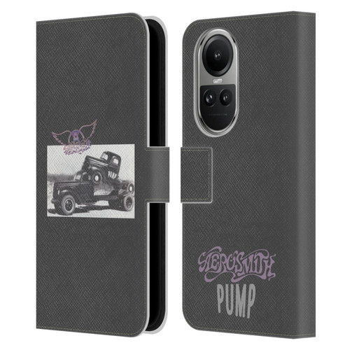 Aerosmith Black And White The Pump Leather Book Wallet Case Cover For OPPO Reno10 5G / Reno10 Pro 5G