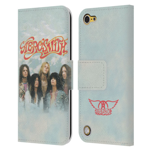 Aerosmith Classics Logo Decal Leather Book Wallet Case Cover For Apple iPod Touch 5G 5th Gen