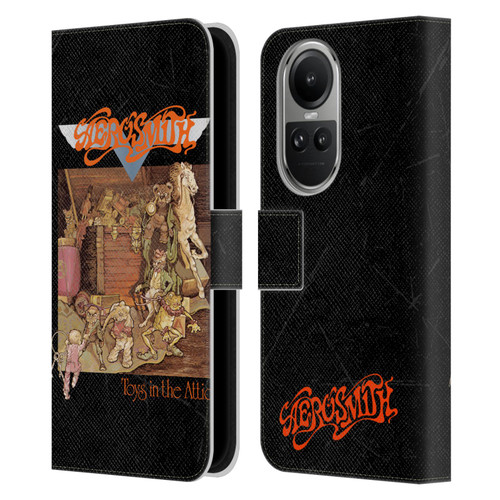 Aerosmith Classics Toys In The Attic Leather Book Wallet Case Cover For OPPO Reno10 5G / Reno10 Pro 5G
