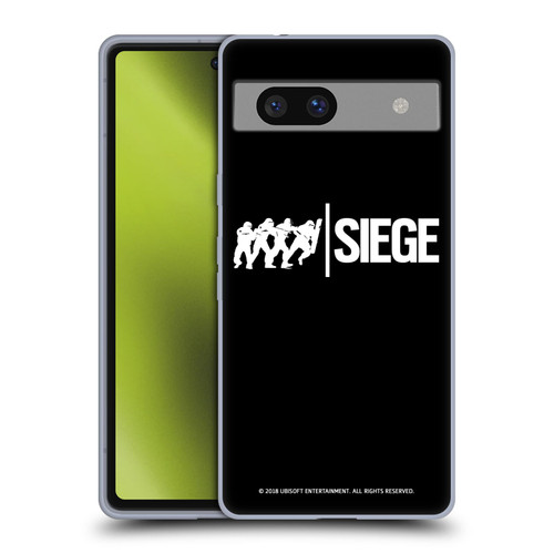 Tom Clancy's Rainbow Six Siege Logos Attack Soft Gel Case for Google Pixel 7a