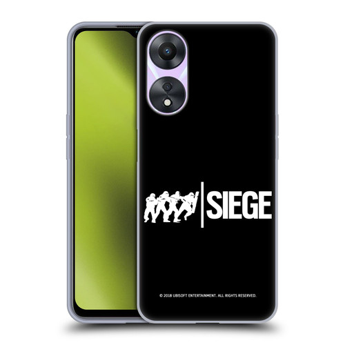Tom Clancy's Rainbow Six Siege Logos Attack Soft Gel Case for OPPO A78 5G
