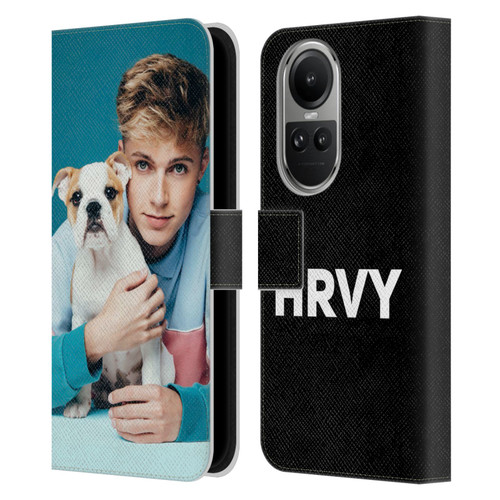 HRVY Graphics Calendar 10 Leather Book Wallet Case Cover For OPPO Reno10 5G / Reno10 Pro 5G