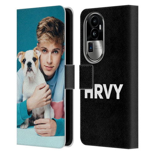 HRVY Graphics Calendar 10 Leather Book Wallet Case Cover For OPPO Reno10 Pro+