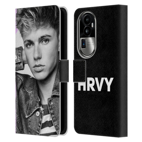 HRVY Graphics Calendar 12 Leather Book Wallet Case Cover For OPPO Reno10 Pro+