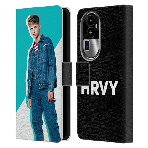 HRVY Graphics Calendar 8 Leather Book Wallet Case Cover For OPPO Reno10 Pro+