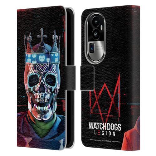 Watch Dogs Legion Key Art Ded Sec Leather Book Wallet Case Cover For OPPO Reno10 Pro+